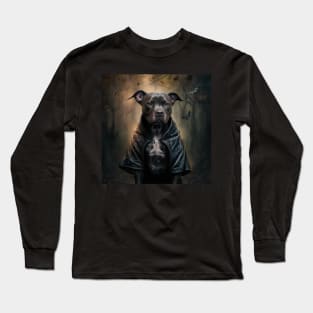 Mysterious Staffy Long Sleeve T-Shirt